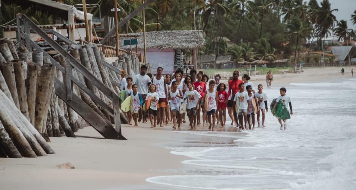 Foto na praia TPM