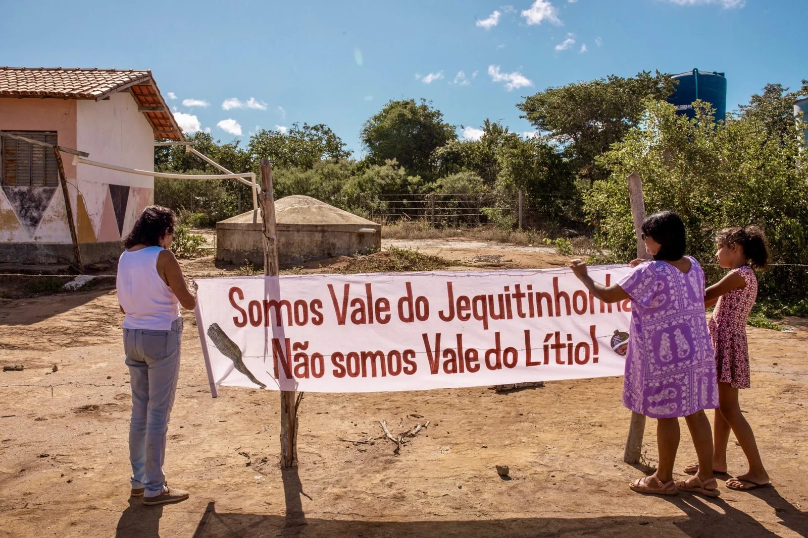 Moradores do Vale do Jequitinhonha. Foto: Isis Medeiros/Reprodução Observatório da Mineração